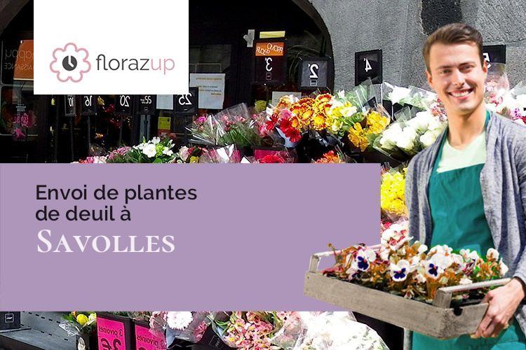 bouquets de fleurs pour un deuil à Savolles (Côte-d'Or/21310)