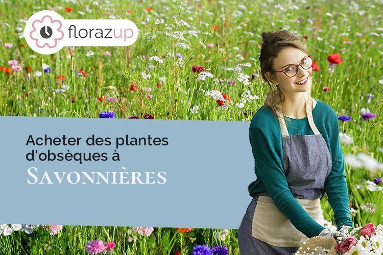 compositions florales pour un enterrement à Savonnières (Indre-et-Loire/37510)