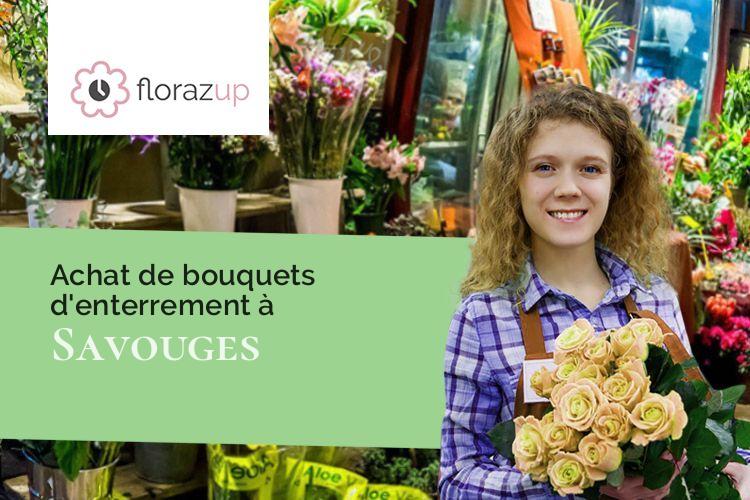 créations de fleurs pour un décès à Savouges (Côte-d'Or/21910)