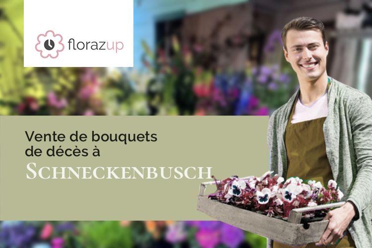 compositions de fleurs pour une crémation à Schneckenbusch (Moselle/57400)