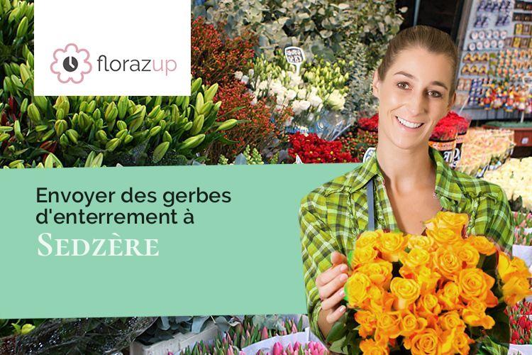 coupes de fleurs pour un décès à Sedzère (Pyrénées-Atlantiques/64160)