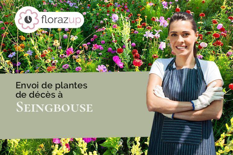 bouquets de fleurs pour un décès à Seingbouse (Moselle/57450)