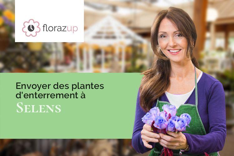 couronnes florales pour une crémation à Selens (Aisne/02300)