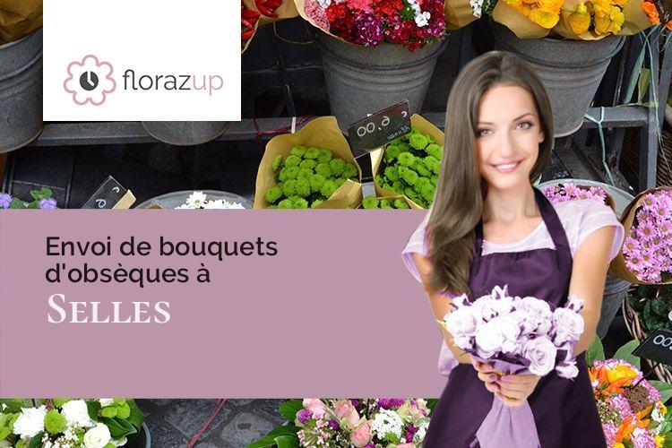coeurs de fleurs pour un enterrement à Selles (Haute-Saône/70210)