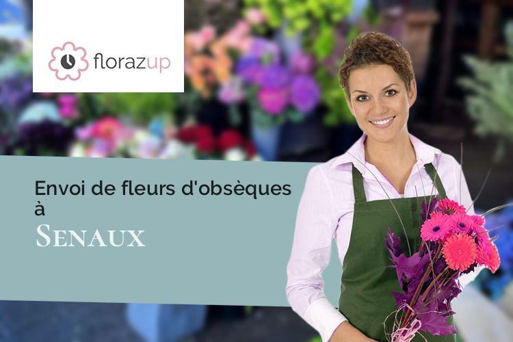 bouquets de fleurs pour un décès à Senaux (Tarn/81530)