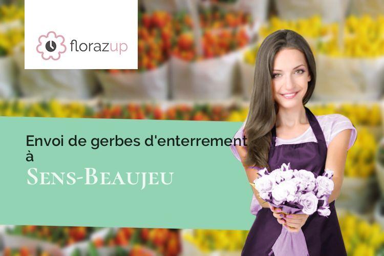 créations florales pour un décès à Sens-Beaujeu (Cher/18300)