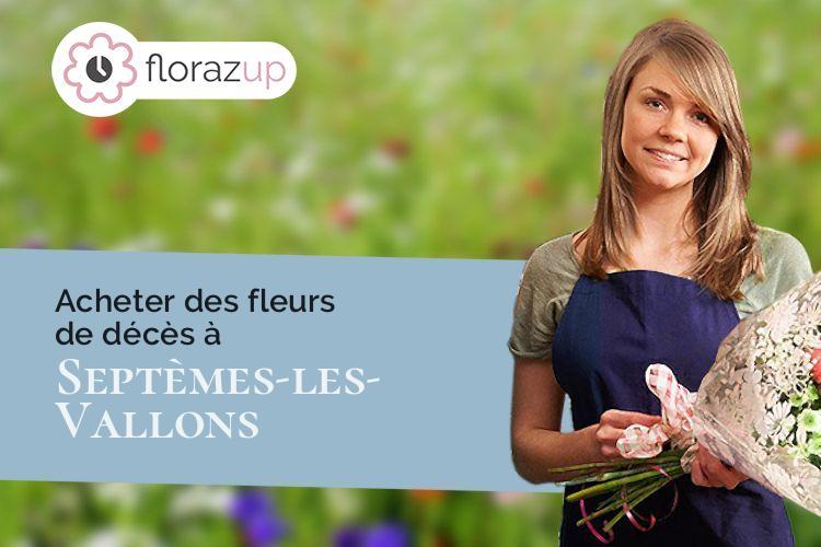 fleurs deuil pour un deuil à Septèmes-les-Vallons (Bouches-du-Rhône/13240)