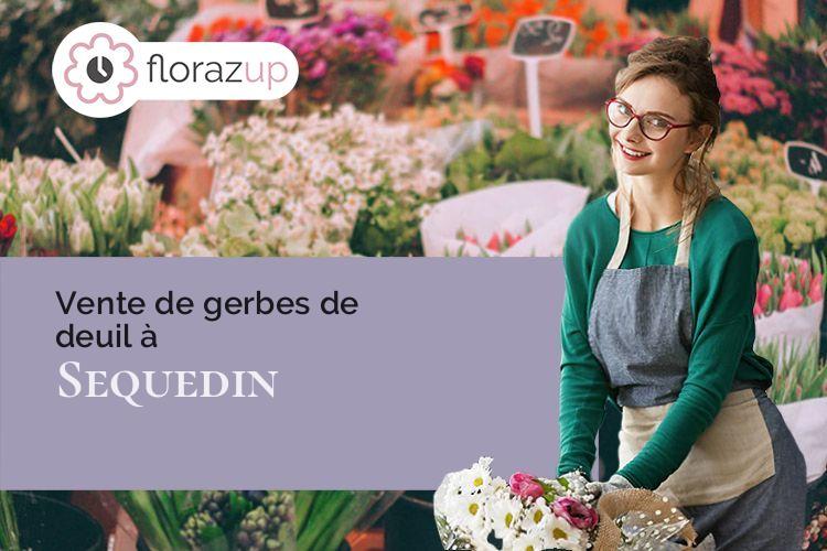 gerbes de fleurs pour un décès à Sequedin (Nord/59320)