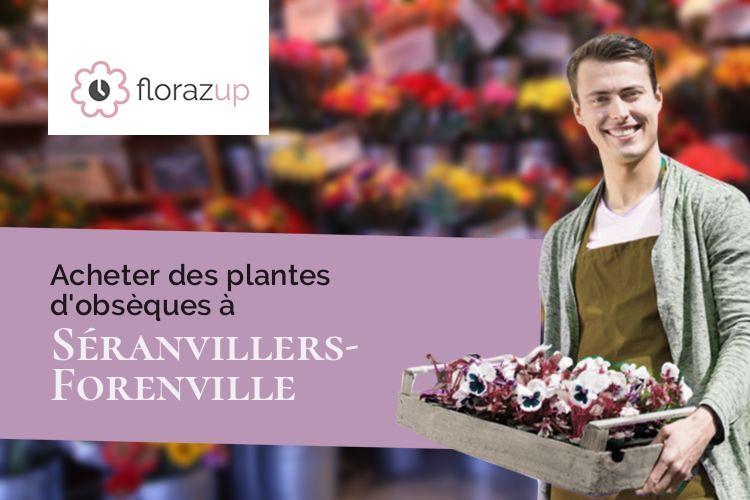 bouquets de fleurs pour un décès à Séranvillers-Forenville (Nord/59400)
