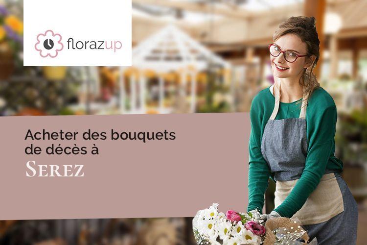 coupes de fleurs pour un enterrement à Serez (Eure/27220)