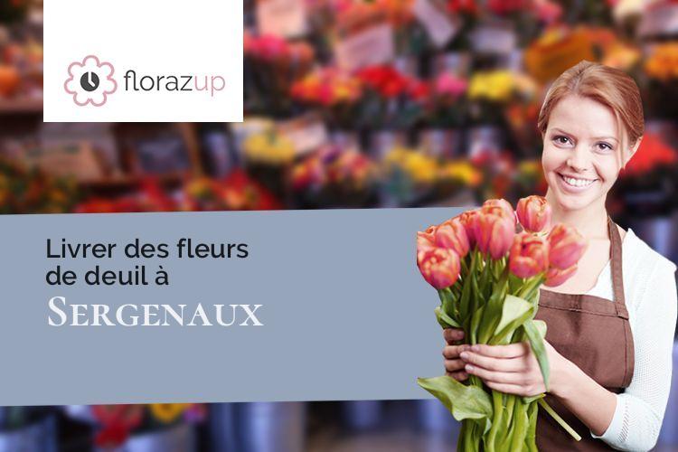 bouquets de fleurs pour un enterrement à Sergenaux (Jura/39230)