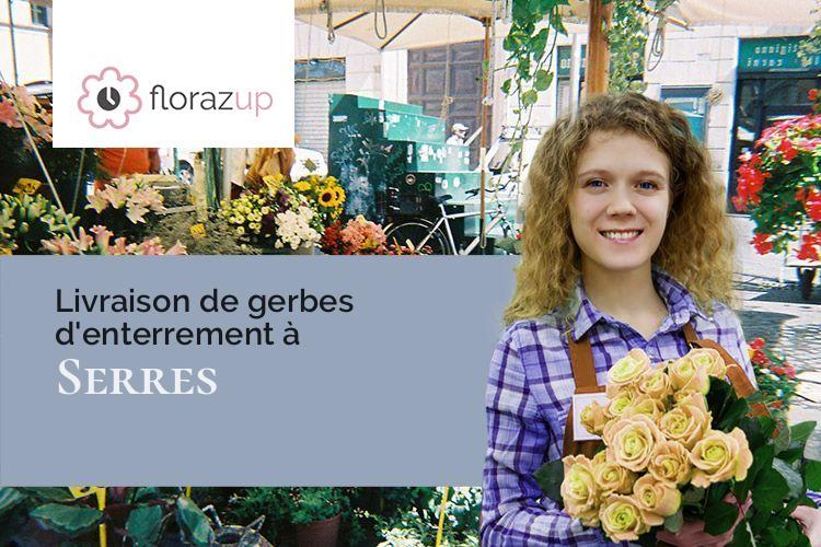 coupes de fleurs pour un décès à Serres (Meurthe-et-Moselle/54370)