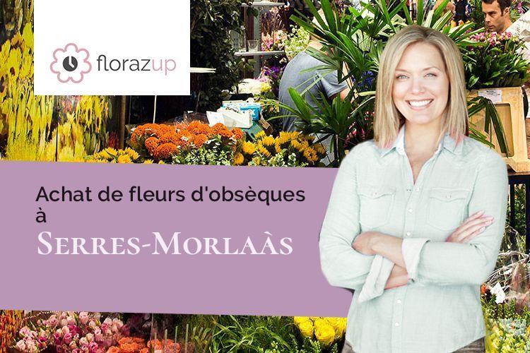 bouquets de fleurs pour un décès à Serres-Morlaàs (Pyrénées-Atlantiques/64160)