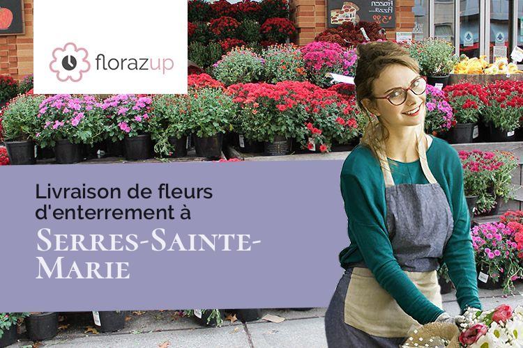 couronnes florales pour un décès à Serres-Sainte-Marie (Pyrénées-Atlantiques/64170)