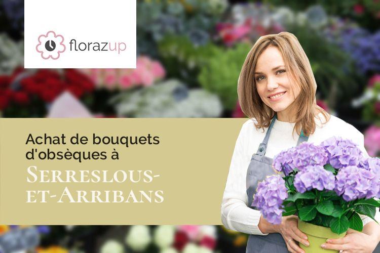 couronnes de fleurs pour un décès à Serreslous-et-Arribans (Landes/40700)