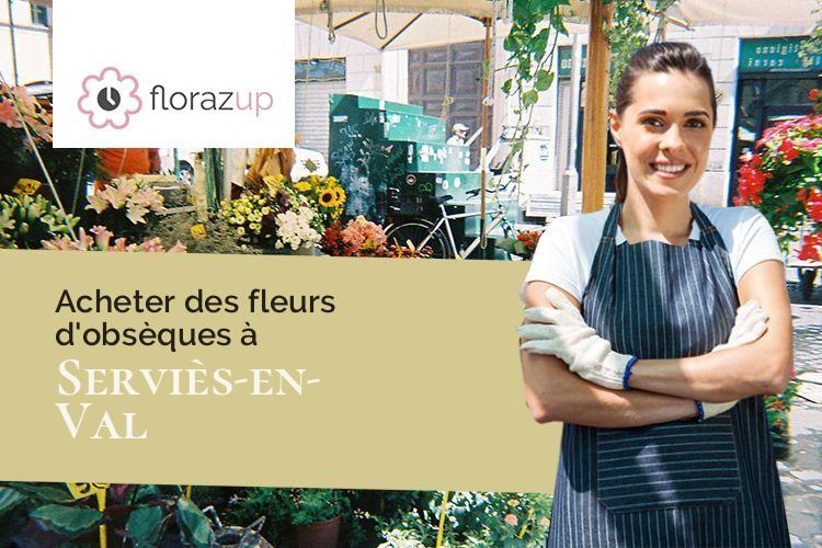 plantes pour des obsèques à Serviès-en-Val (Aude/11220)