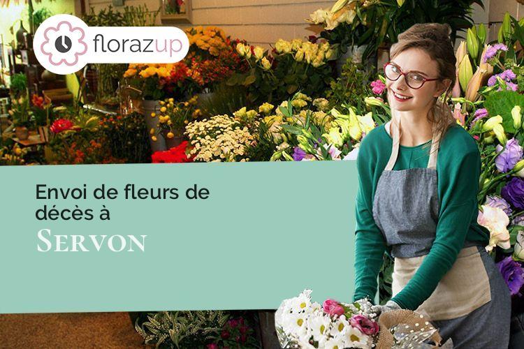 bouquets de fleurs pour des funérailles à Servon (Seine-et-Marne/77170)