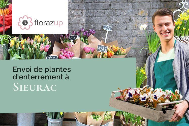 créations florales pour des obsèques à Sieurac (Tarn/81120)