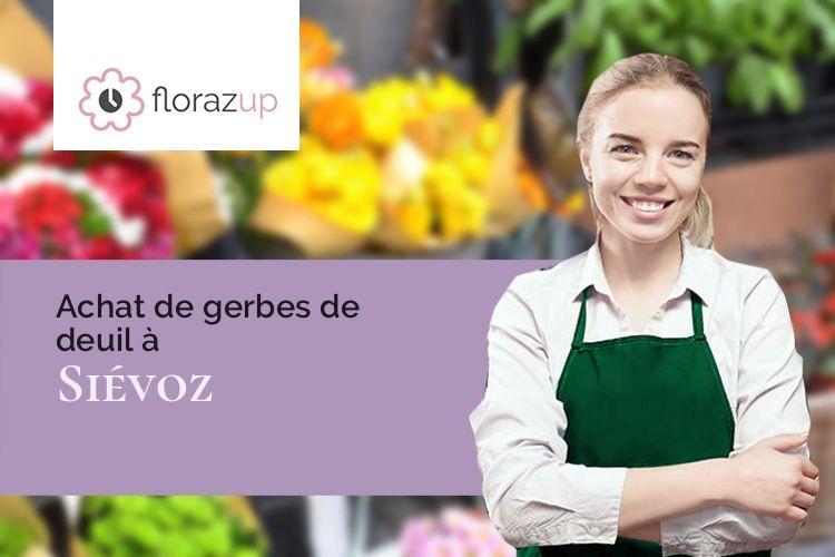 coeurs de fleurs pour une crémation à Siévoz (Isère/38350)