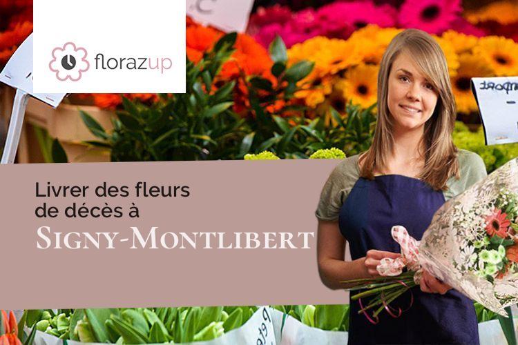 compositions de fleurs pour un enterrement à Signy-Montlibert (Ardennes/08370)