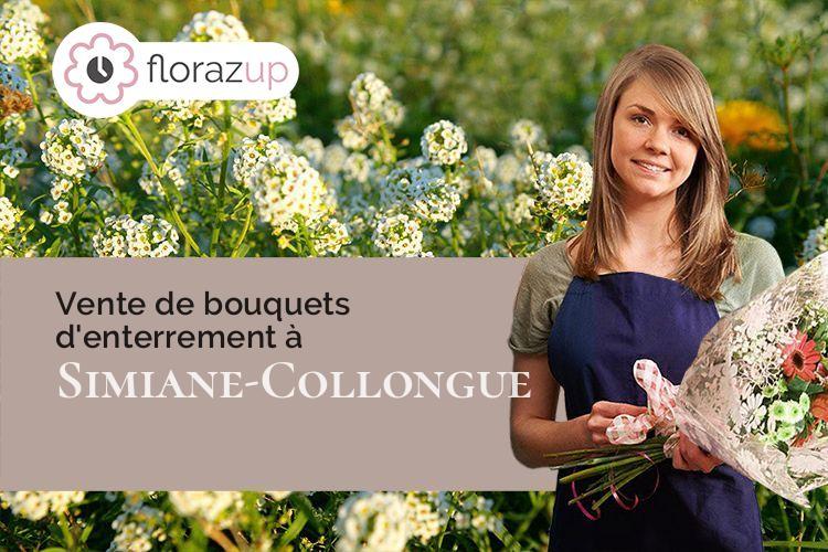 bouquets de fleurs pour des funérailles à Simiane-Collongue (Bouches-du-Rhône/13109)