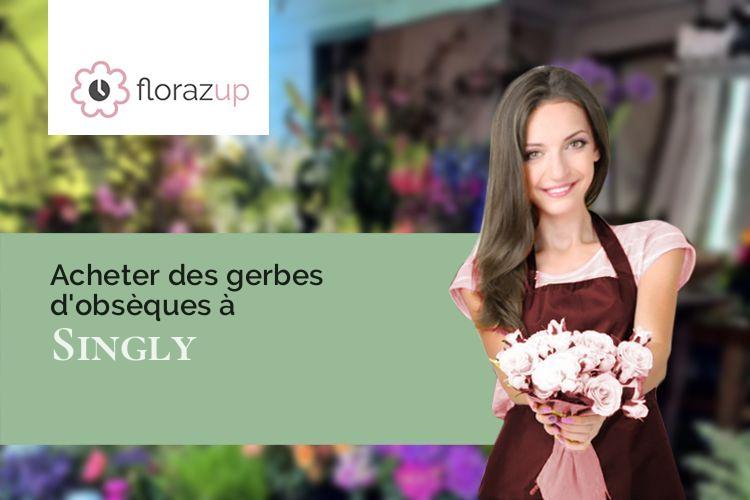 créations florales pour des funérailles à Singly (Ardennes/08430)