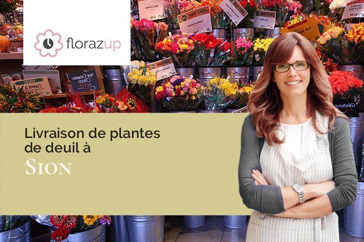 gerbes de fleurs pour des funérailles à Sion (Gers/32110)