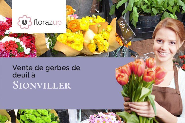 coupes de fleurs pour des obsèques à Sionviller (Meurthe-et-Moselle/54300)