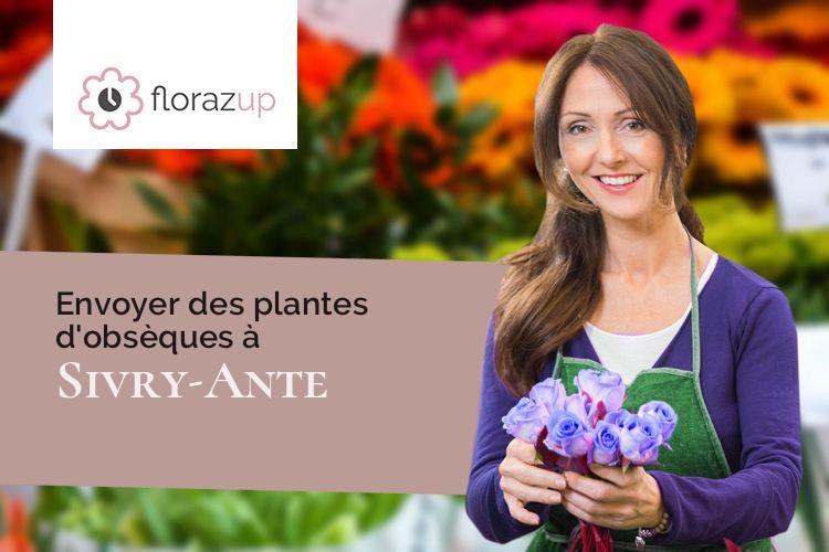 compositions de fleurs pour des funérailles à Sivry-Ante (Marne/51800)