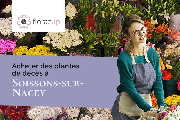 compositions florales pour un décès à Soissons-sur-Nacey (Côte-d'Or/21270)