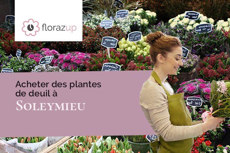 compositions florales pour un enterrement à Soleymieu (Isère/38460)