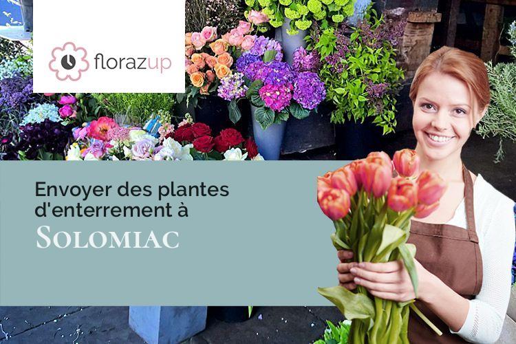 créations de fleurs pour des funérailles à Solomiac (Gers/32120)