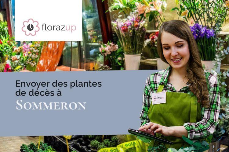 coupes de fleurs pour un enterrement à Sommeron (Aisne/02260)