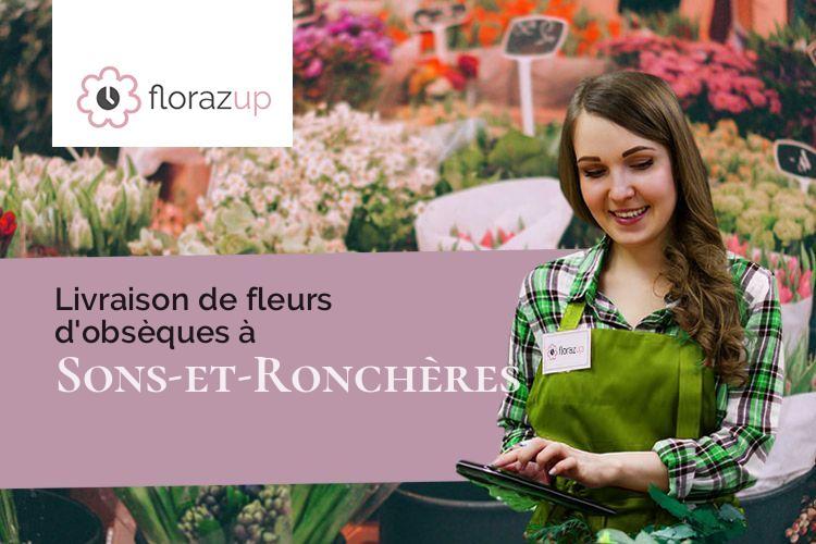plantes pour un deuil à Sons-et-Ronchères (Aisne/02270)