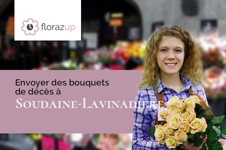 coeurs de fleurs pour un deuil à Soudaine-Lavinadière (Corrèze/19370)