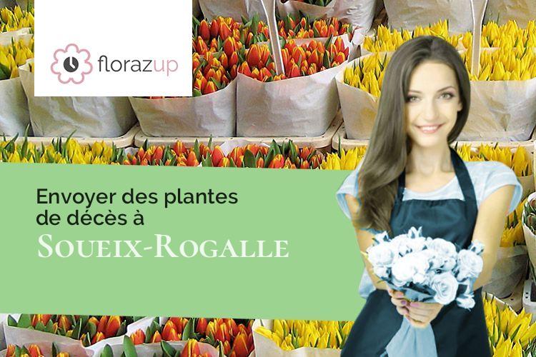 créations florales pour des obsèques à Soueix-Rogalle (Ariège/09140)