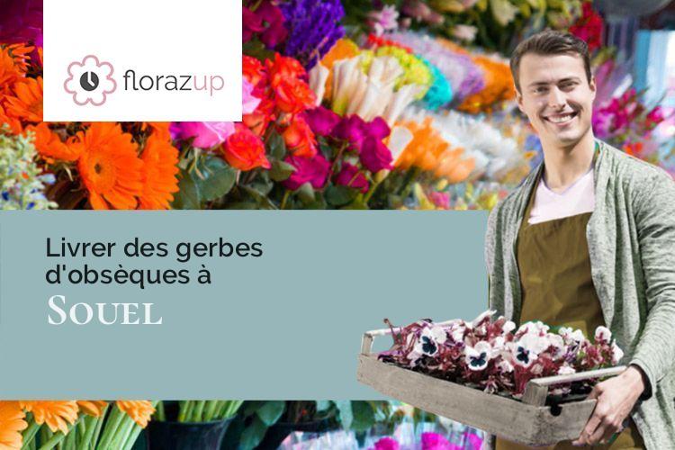 créations de fleurs pour une crémation à Souel (Tarn/81170)