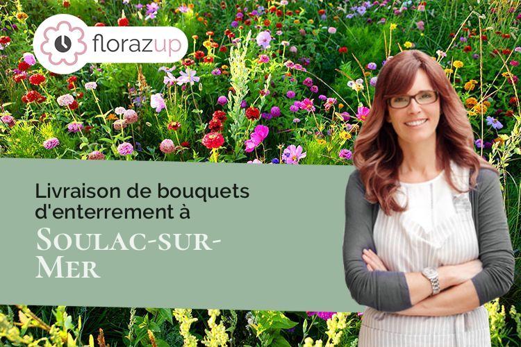 bouquets de fleurs pour une crémation à Soulac-sur-Mer (Gironde/33780)