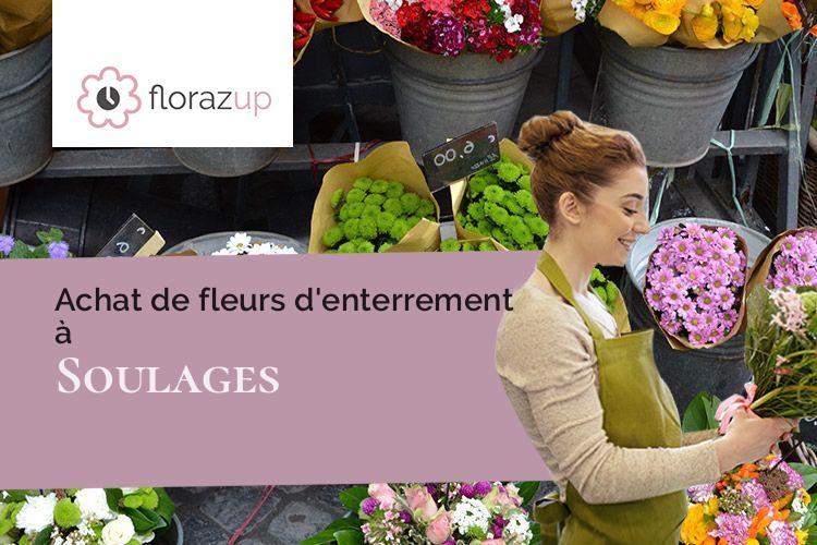 créations de fleurs pour un deuil à Soulages (Cantal/15100)