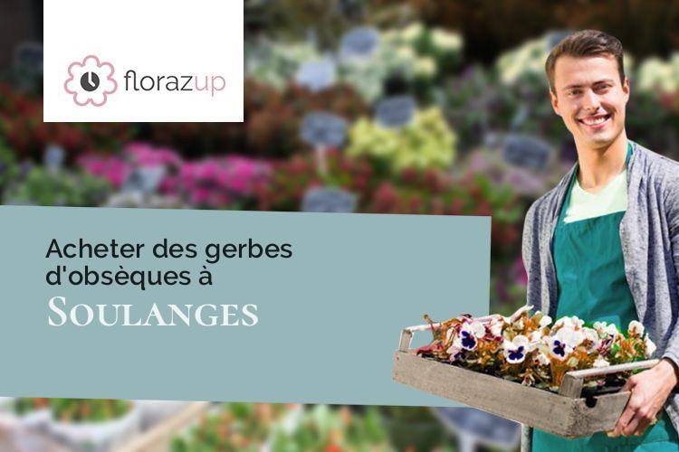 créations de fleurs pour un enterrement à Soulanges (Marne/51300)