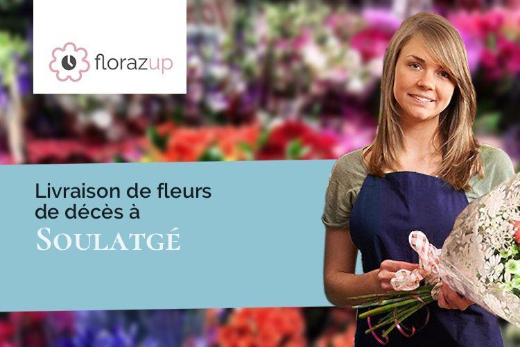 coupes de fleurs pour un deuil à Soulatgé (Aude/11350)