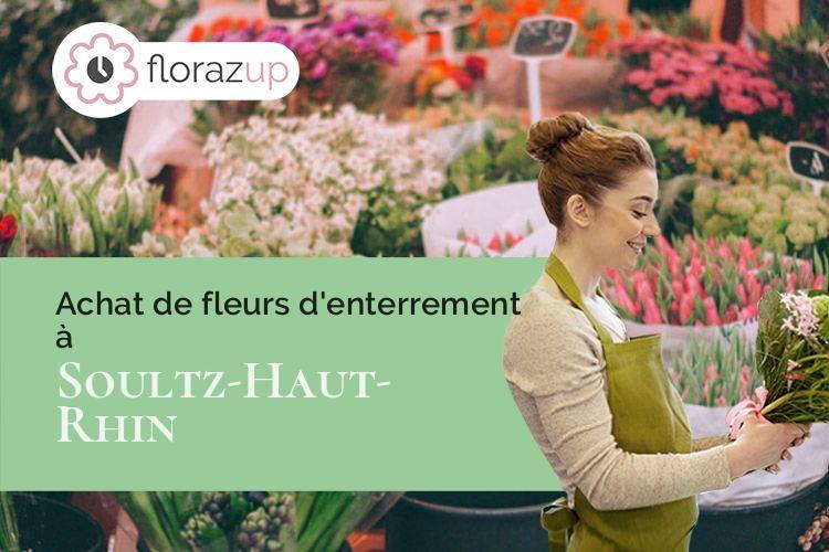 compositions florales pour des obsèques à Soultz-Haut-Rhin (Haut-Rhin/68360)