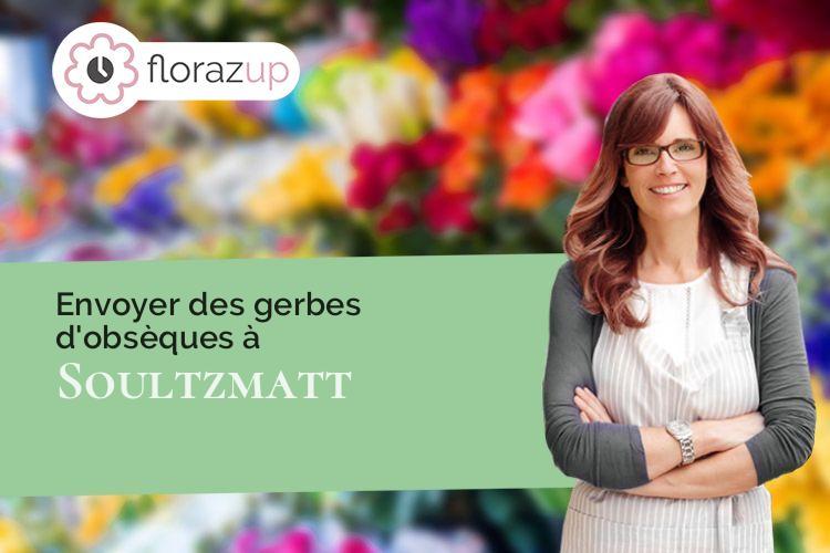 compositions de fleurs pour une crémation à Soultzmatt (Haut-Rhin/68570)