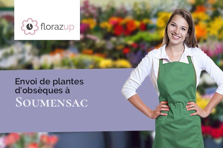 compositions florales pour des funérailles à Soumensac (Lot-et-Garonne/47120)