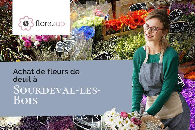 bouquets de fleurs pour une crémation à Sourdeval-les-Bois (Manche/50450)