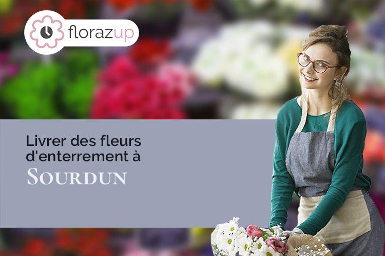 créations florales pour des funérailles à Sourdun (Seine-et-Marne/77171)