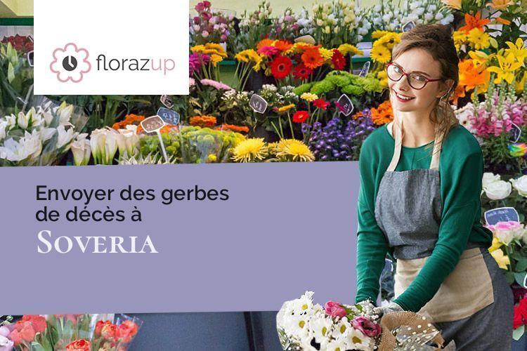 coeurs de fleurs pour une crémation à Soveria (Corse/20250)