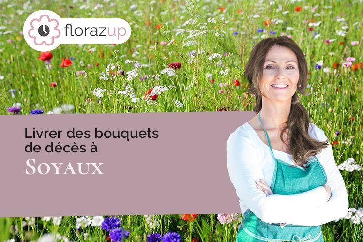 compositions florales pour un décès à Soyaux (Charente/16800)