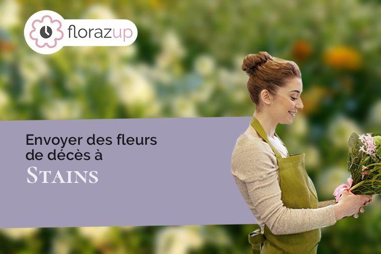 coupes de fleurs pour un deuil à Stains (Seine-Saint-Denis/93240)