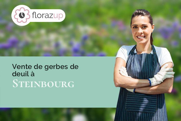 bouquets de fleurs pour une crémation à Steinbourg (Bas-Rhin/67790)